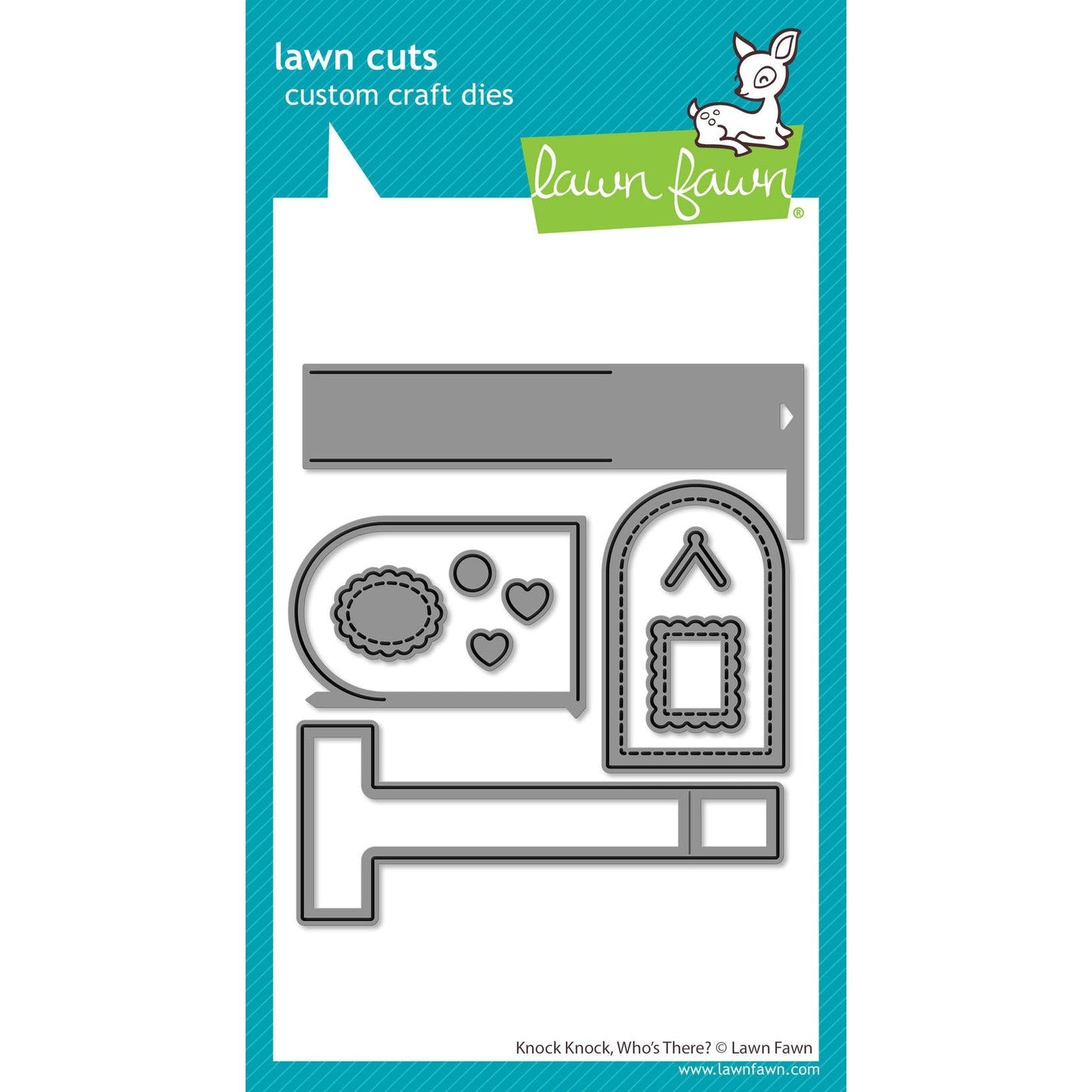 Lawn Fawn Lawn Cuts - Knock Knock, Who's There?