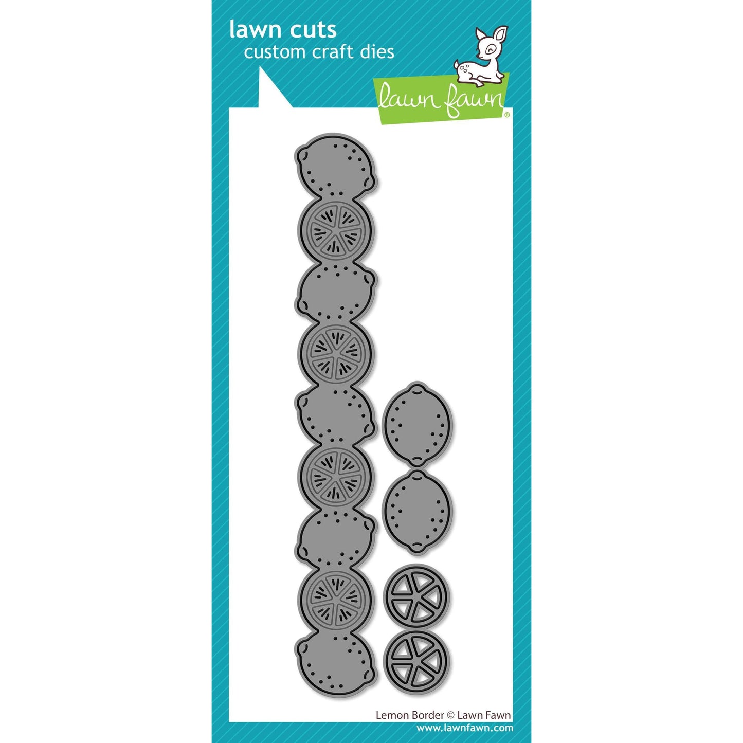 Lawn Fawn Lawn Cuts - Lemon Border