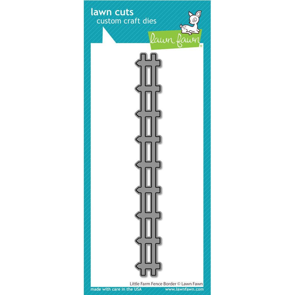 Lawn Fawn Lawn Cuts - Little Farm Fence Border