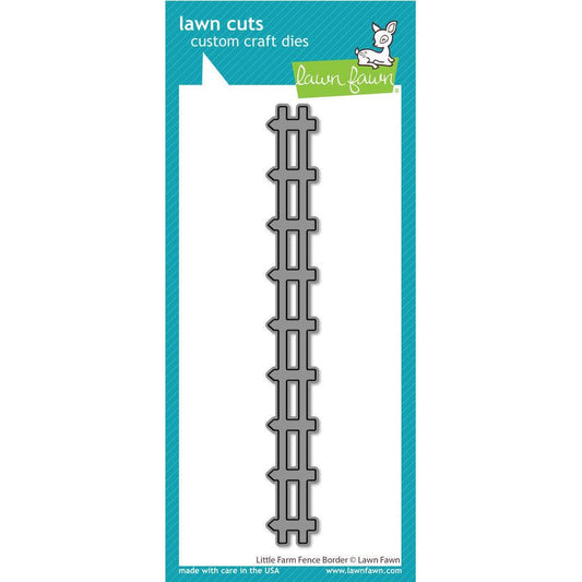 Lawn Fawn Lawn Cuts - Little Farm Fence Border
