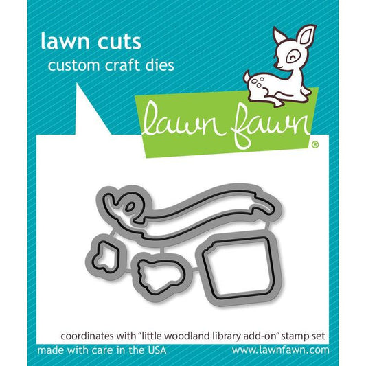 Lawn Fawn Lawn Cuts - Little Woodland Library Add-On