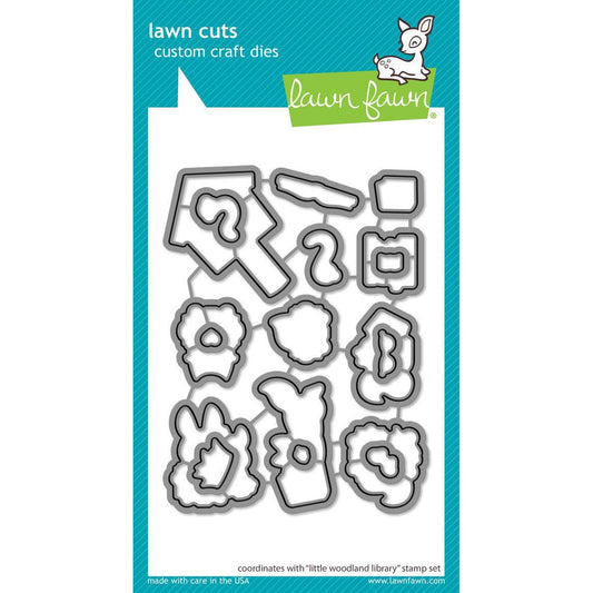 Lawn Fawn Lawn Cuts - Little Woodland Library