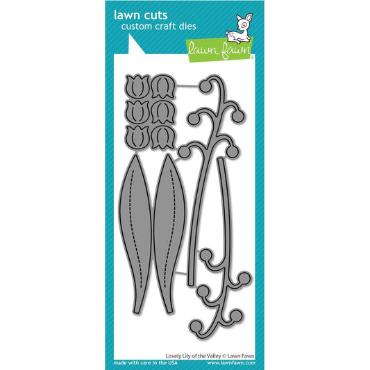 Lawn Fawn Lawn Cuts - Lovely Lily Of The Valley