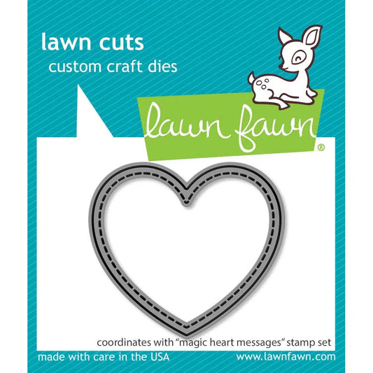 Lawn Fawn Lawn Cuts - Magic Heart Messages