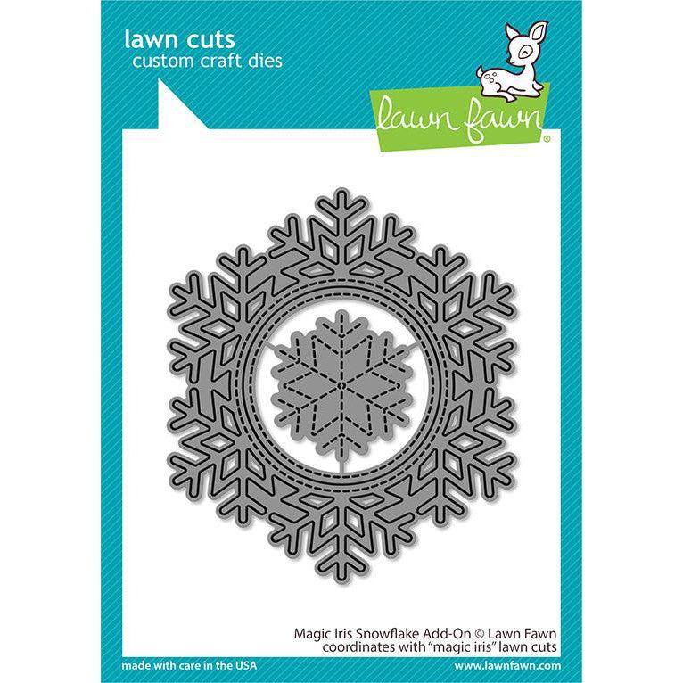 Lawn Fawn Lawn Cuts - Magic Iris Snowflake Add-On
