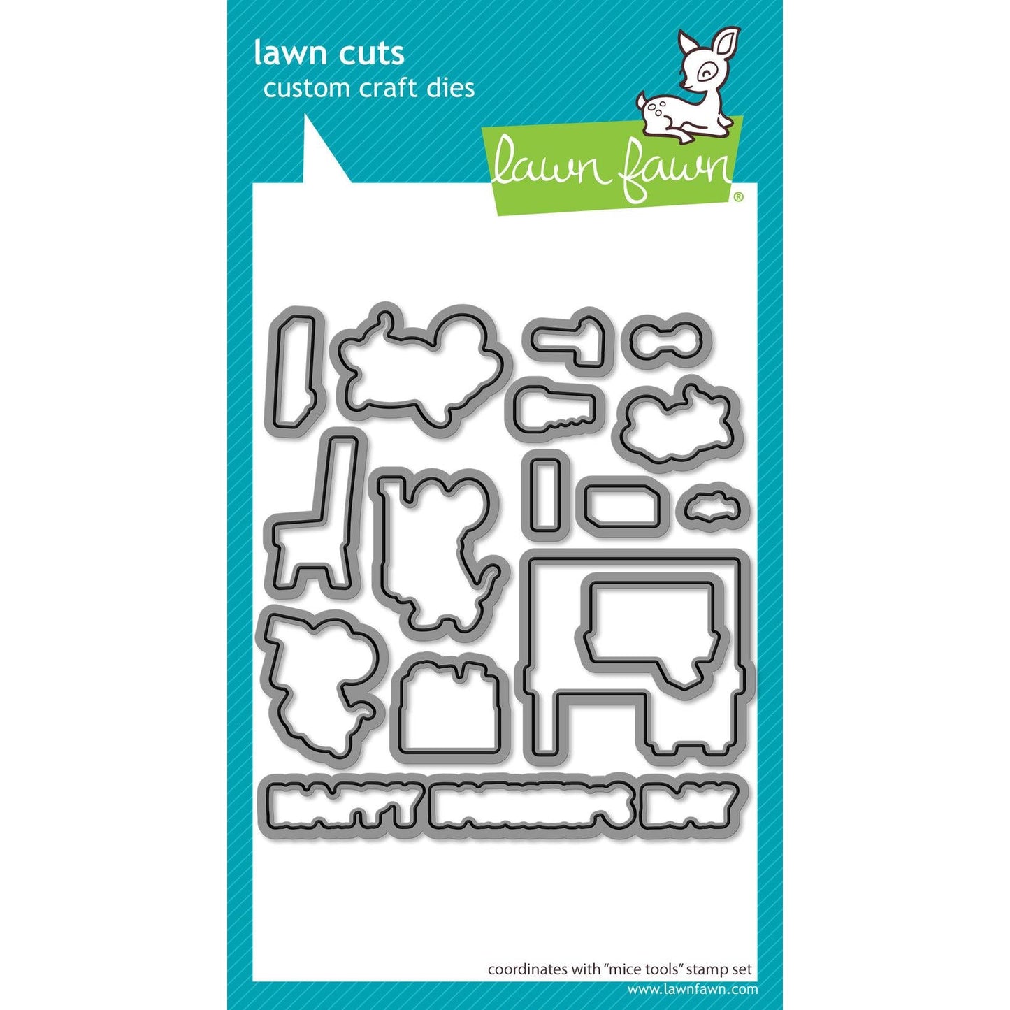 Lawn Fawn Lawn Cuts - Mice Tools