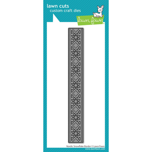 Lawn Fawn Lawn Cuts - Nordic Snowflake Border