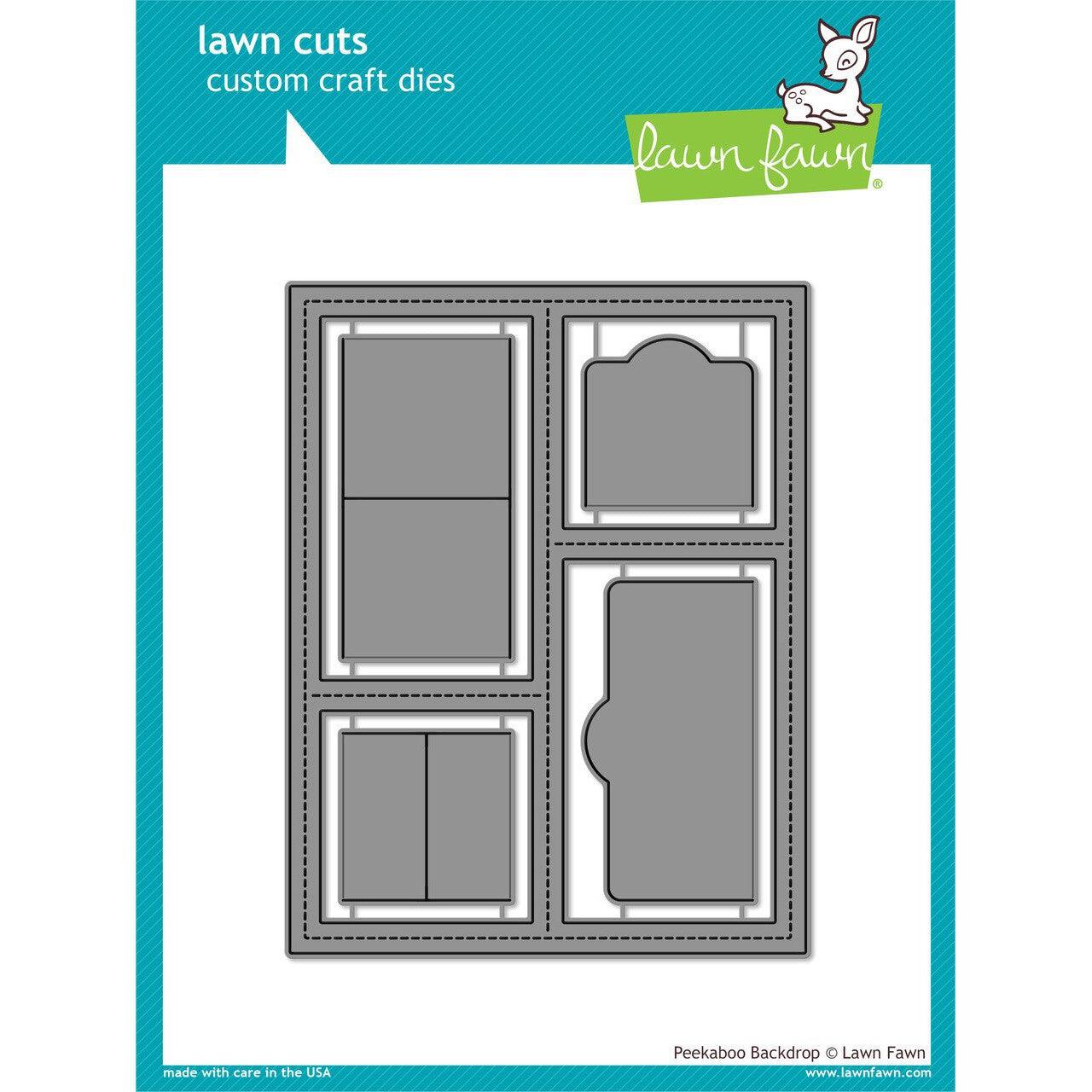 Lawn Fawn Lawn Cuts - Peekaboo Backdrop
