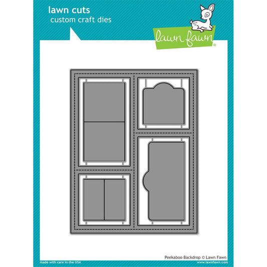 Lawn Fawn Lawn Cuts - Peekaboo Backdrop