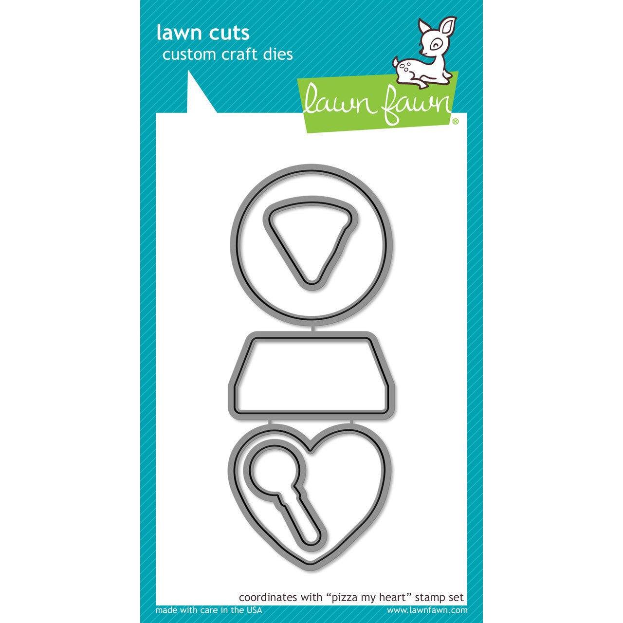 Lawn Fawn Lawn Cuts - Pizza My Heart