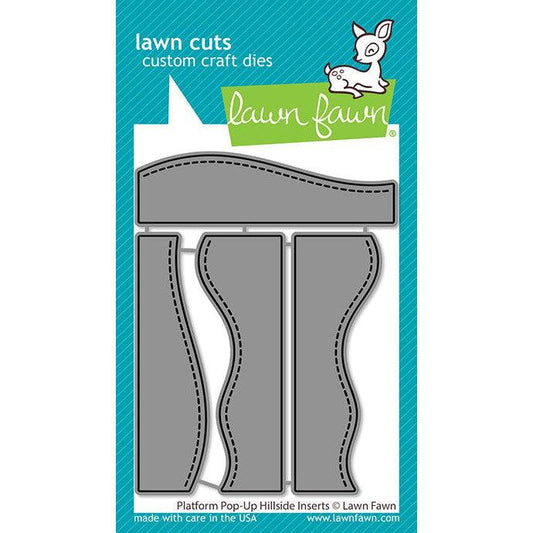 Lawn Fawn Lawn Cuts - Platform Pop-Up Hillside Inserts