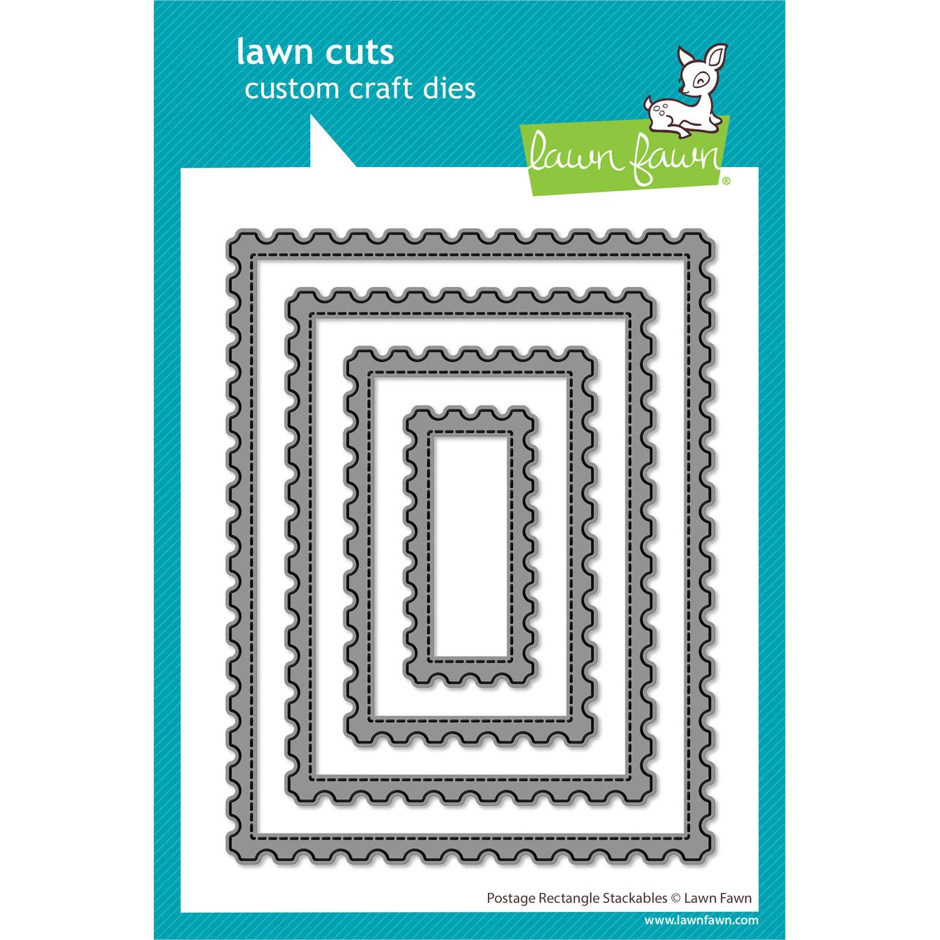 Lawn Fawn Lawn Cuts - Postage Rectangle Stackables