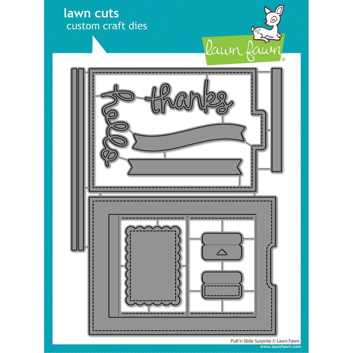 Lawn Fawn Lawn Cuts - Pull 'n Slide Surprise
