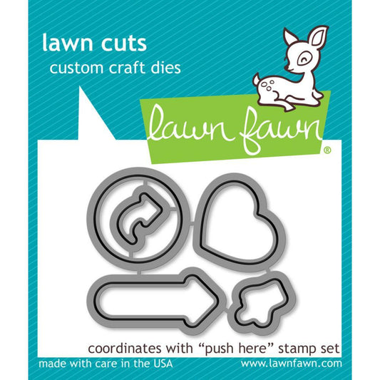Lawn Fawn Lawn Cuts - Push Here