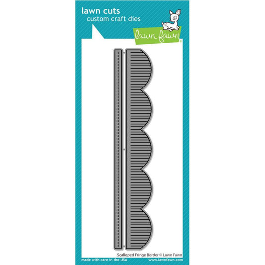 Lawn Fawn Lawn Cuts - Scalloped Fringe Border