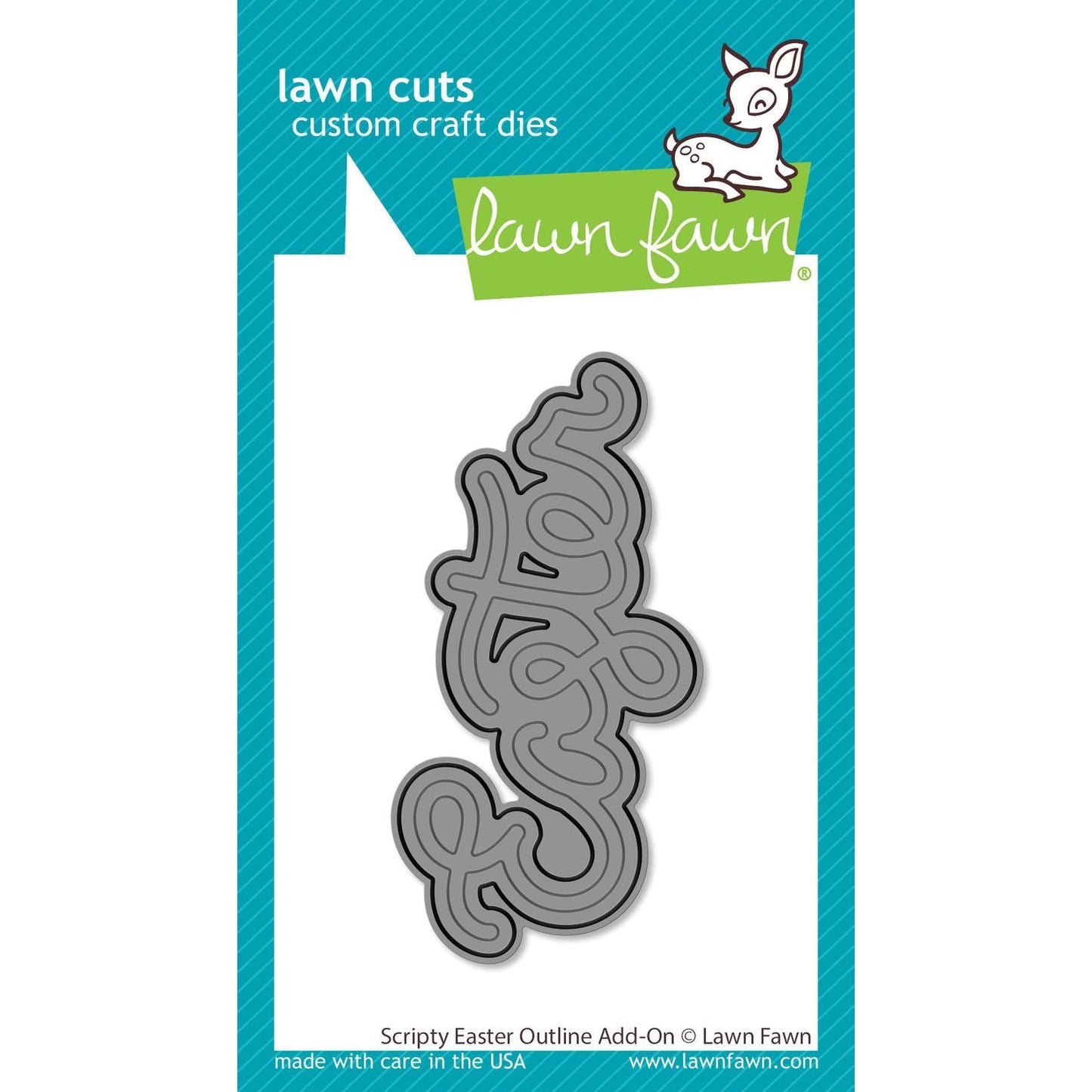 Lawn Fawn Lawn Cuts - Scripty Easter Outline Add-On
