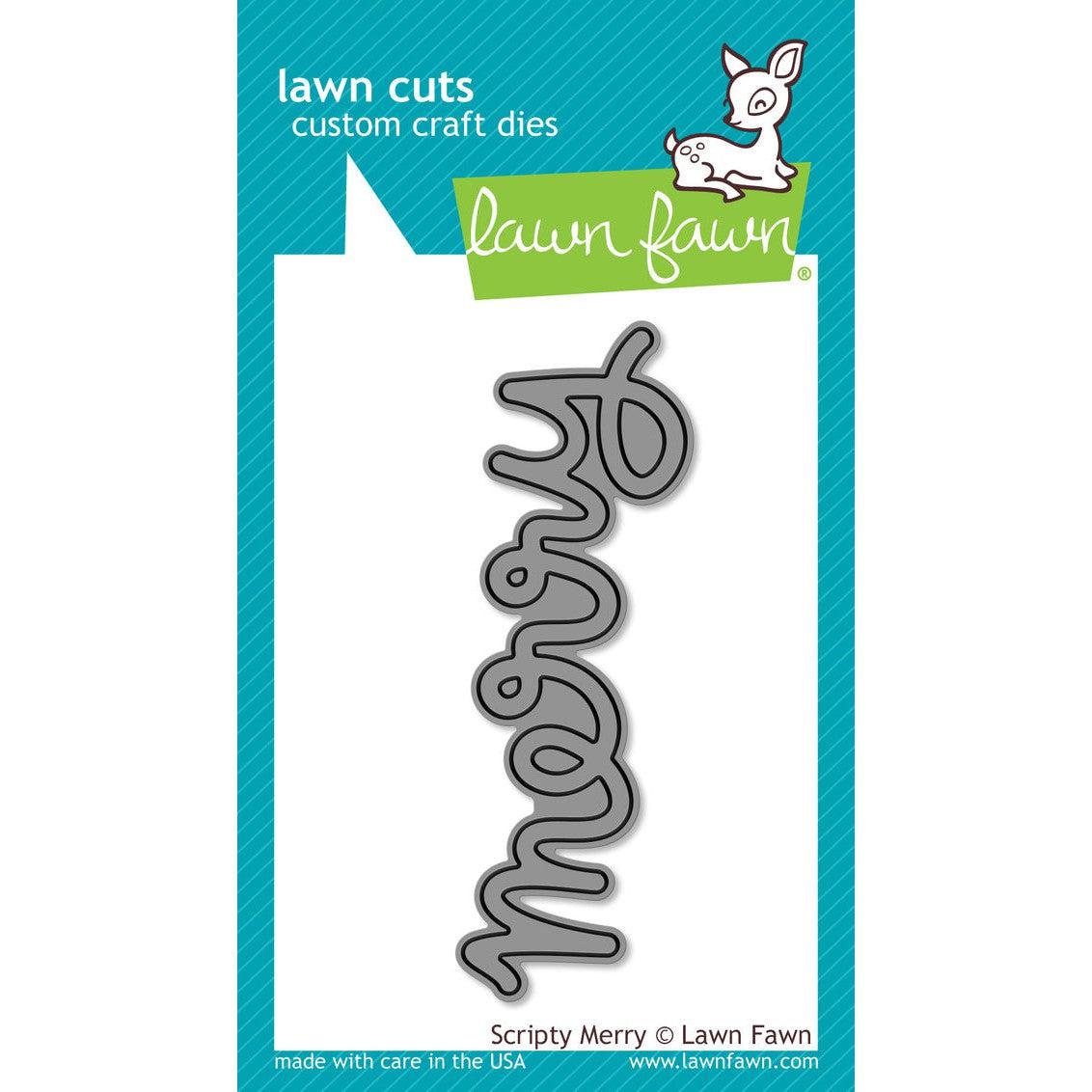 Lawn Fawn Lawn Cuts - Scripty Merry