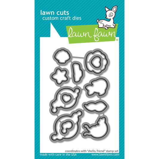 Lawn Fawn Lawn Cuts - Shello, Friend