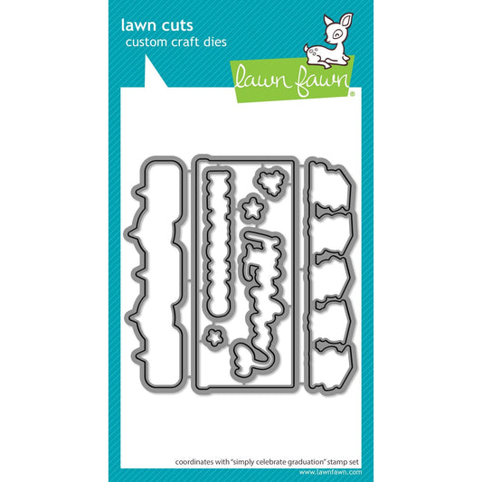 Lawn Fawn Lawn Cuts - Simply Celebrate Graduation
