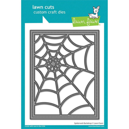 Lawn Fawn Lawn Cuts - Spiderweb Backdrop