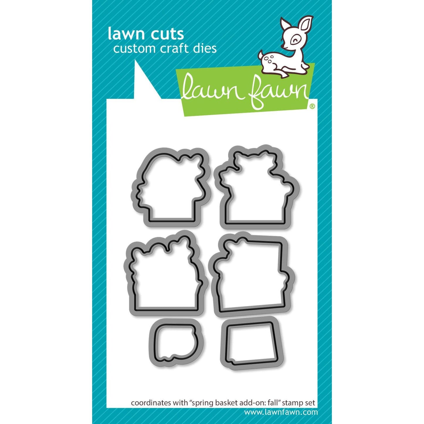 Lawn Fawn Lawn Cuts - Spring Basket Add-on: Fall