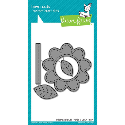 Lawn Fawn Lawn Cuts - Stitched Flower Frame
