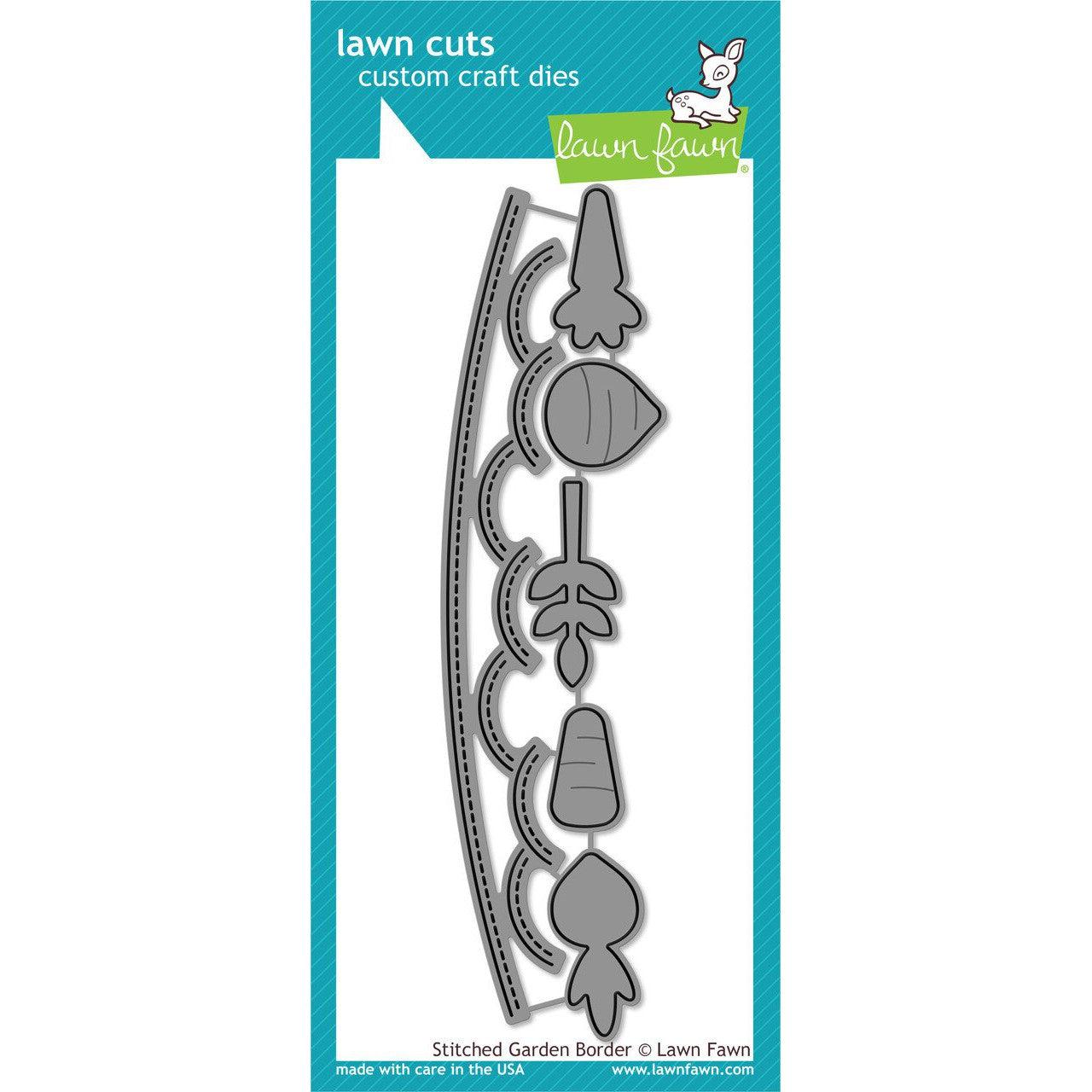 Lawn Fawn Lawn Cuts - Stitched Garden Border