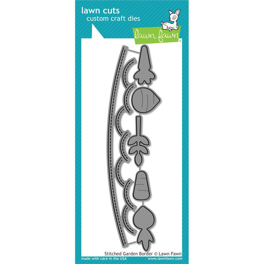 Lawn Fawn Lawn Cuts - Stitched Garden Border