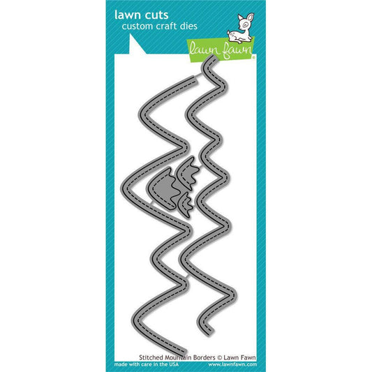 Lawn Fawn Lawn Cuts - Stitched Mountain Border