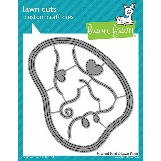 Lawn Fawn Lawn Cuts - Stitched Pond