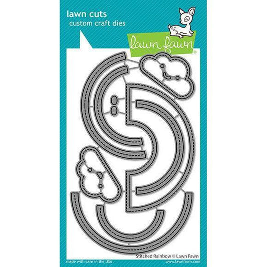 Lawn Fawn Lawn Cuts - Stitched Rainbow