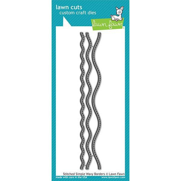 Lawn Fawn Lawn Cuts - Stitched Simple Wavy Borders
