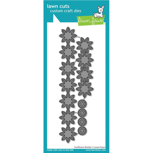 Lawn Fawn Lawn Cuts - Sunflower Border