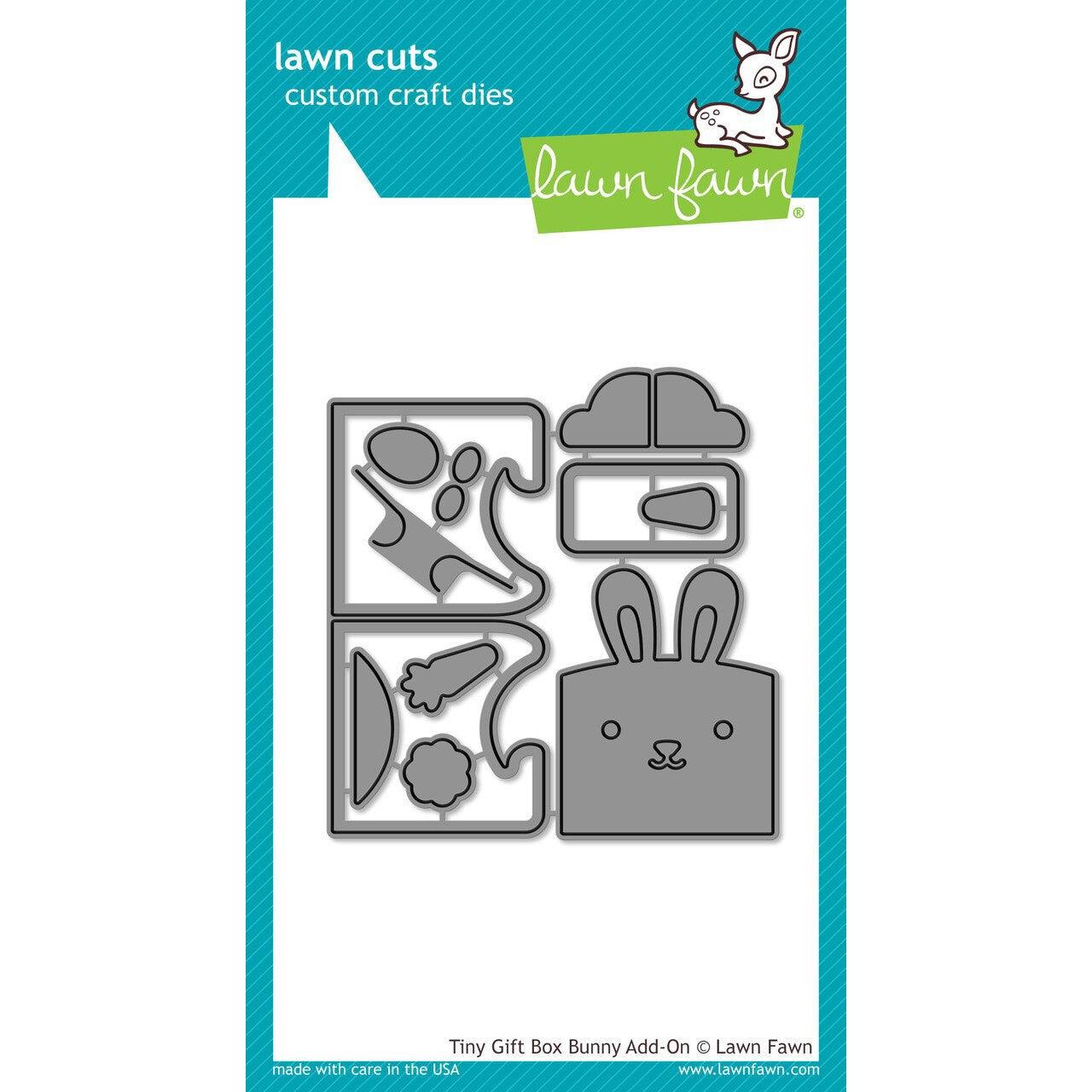 Lawn Fawn Lawn Cuts - Tiny Gift Box Bunny Add-On
