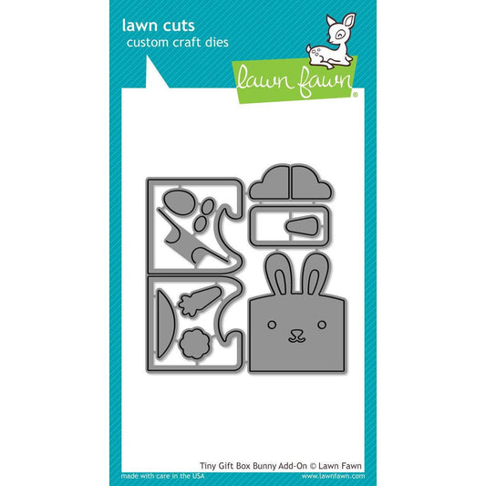 Lawn Fawn Lawn Cuts - Tiny Gift Box Bunny Add-On