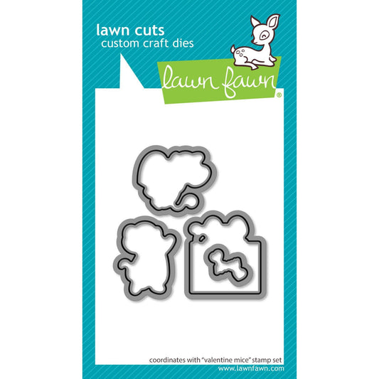 Lawn Fawn Lawn Cuts - Valentine Mice