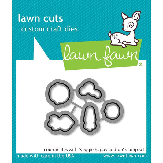 Lawn Fawn Lawn Cuts - Veggie Happy Add-On