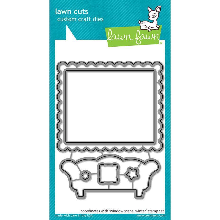 Lawn Fawn Lawn Cuts - Window Scene: Winter