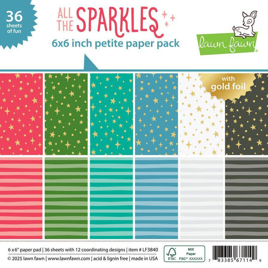 Lawn Fawn Petite Paper Pack - All The Sparkles