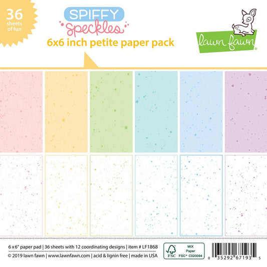 Lawn Fawn Petite Paper Pack - Spifffy Speckles