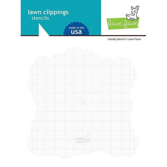 Lawn Fawn Stencils - Cloudy