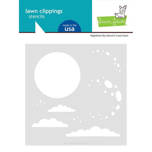 Lawn Fawn Stencils - Nighttime Sky