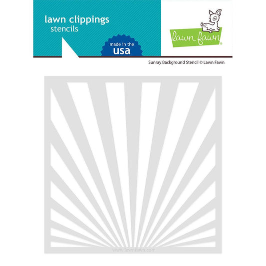 Lawn Fawn Stencils - Sunray Background