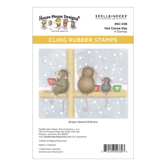 Spellbinders Cling Stamps - Hot Cocoa Day
