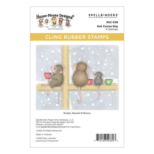 Spellbinders Cling Stamps - Hot Cocoa Day