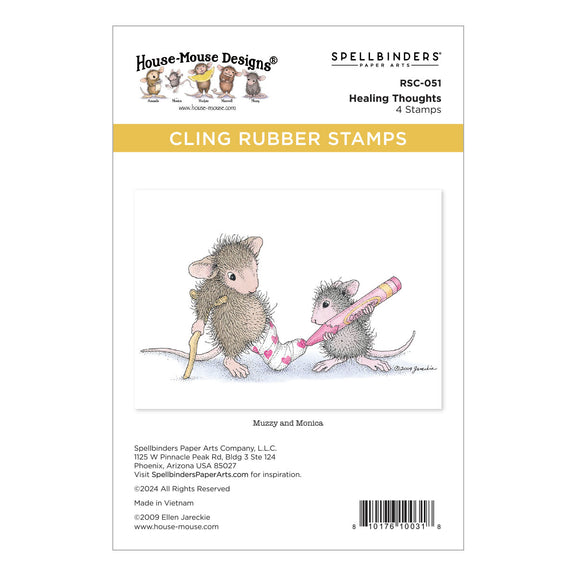 Spellbinders Cling Stamps - Healing Thoughts