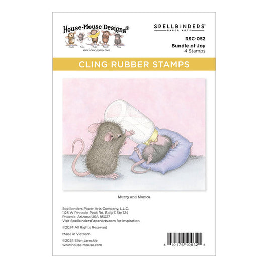 Spellbinders Cling Stamps - Bundle of Joy