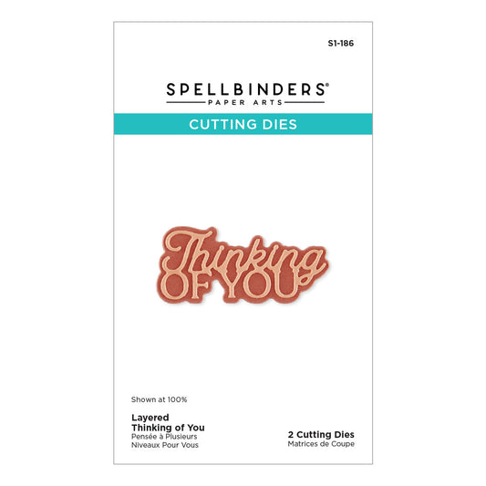 Spellbinders Dies - Layered Thinking of You