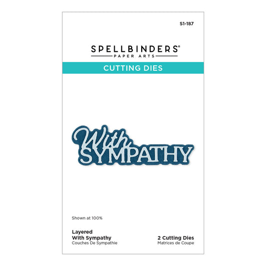 Spellbinders Dies - Layered With Sympathy