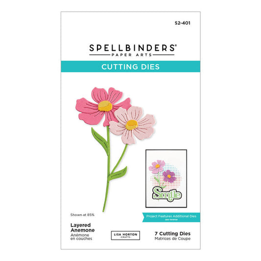 Spellbinders Dies - Layered Anemone